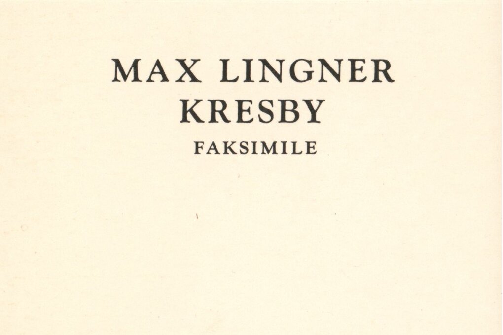 Umělecké poklady muzeí a galerií NDR a Max Linger Kresby – Faksimile